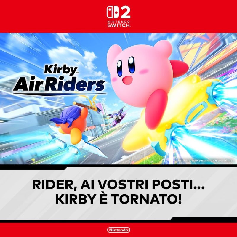 Kirby Air Riders - Nintendo Switch 2