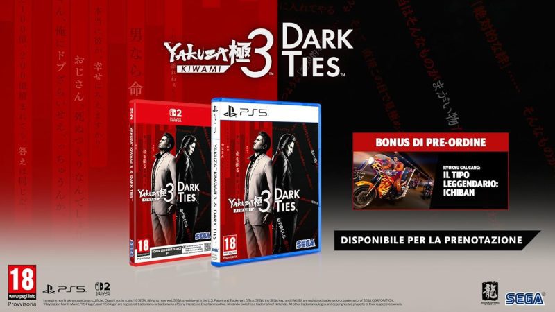Yakuza Kiwami 3 And The Dark Ties - Nintendo Switch 2