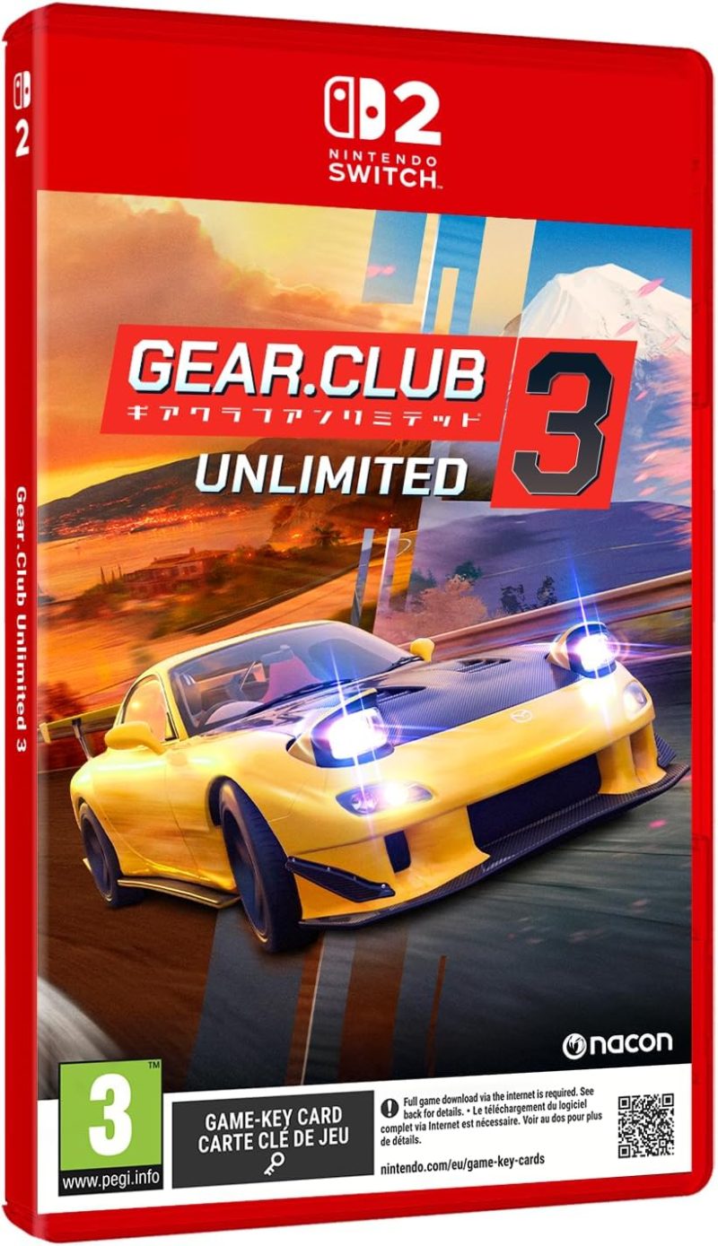 1 Gear Club 3 Unlimited - Nintendo Switch 2