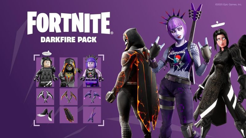 Fortnite, Darkfire & Ice Bundle (код в коробке) - Nintendo Switch 2