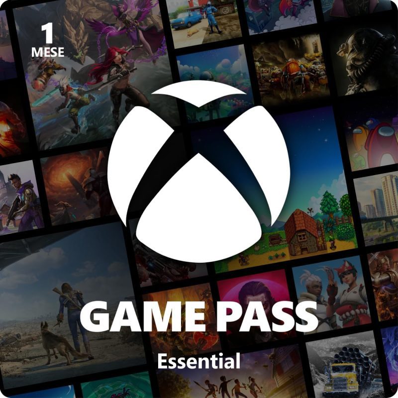 Xbox Game Pass Essential - Подписка 1 месяц - Код (EU)