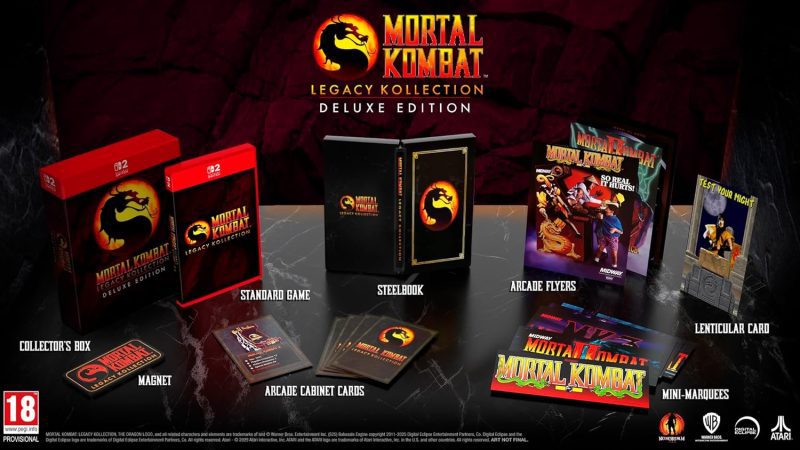 Mortal Kombat: Legacy Kollection - Deluxe Edition - Nintendo Switch 2