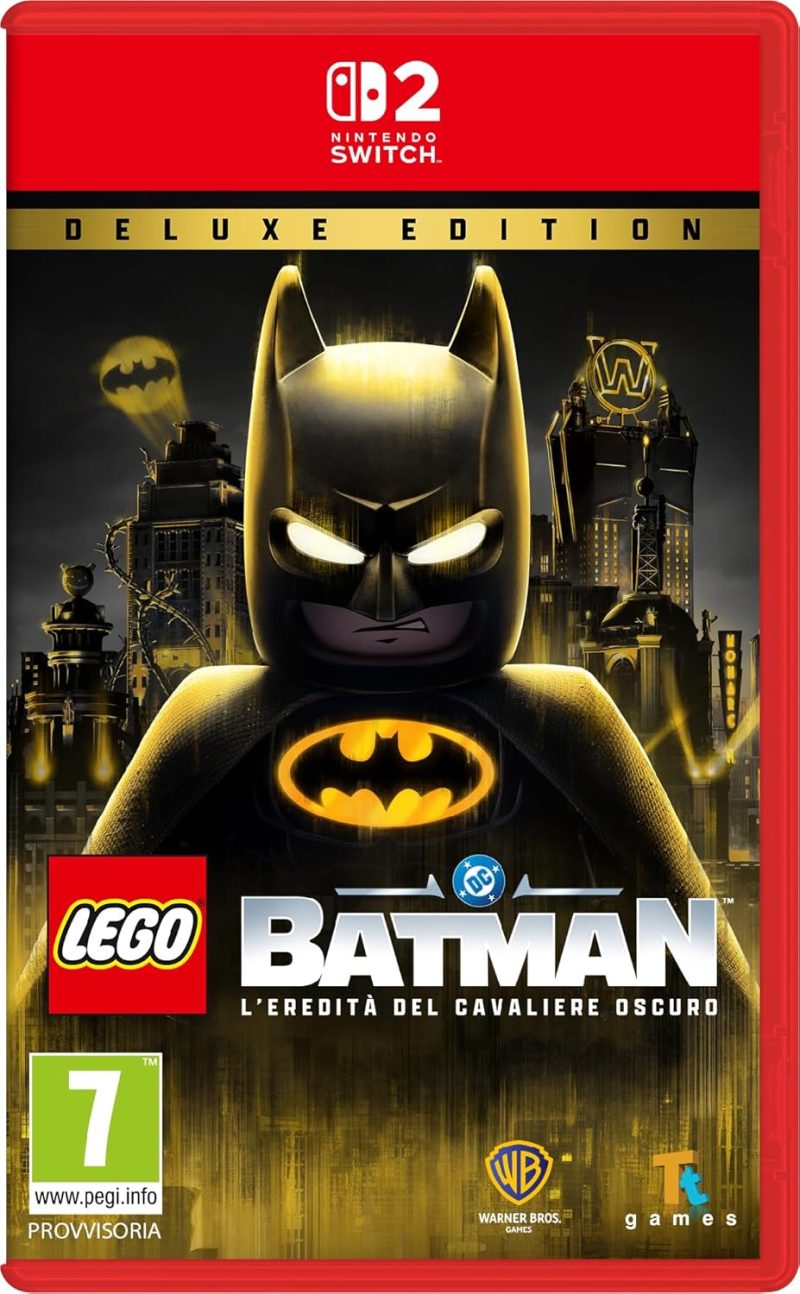 1 Lego Batman: Legacy of the Dark Knight - Deluxe Edition - Nintendo Switch 2