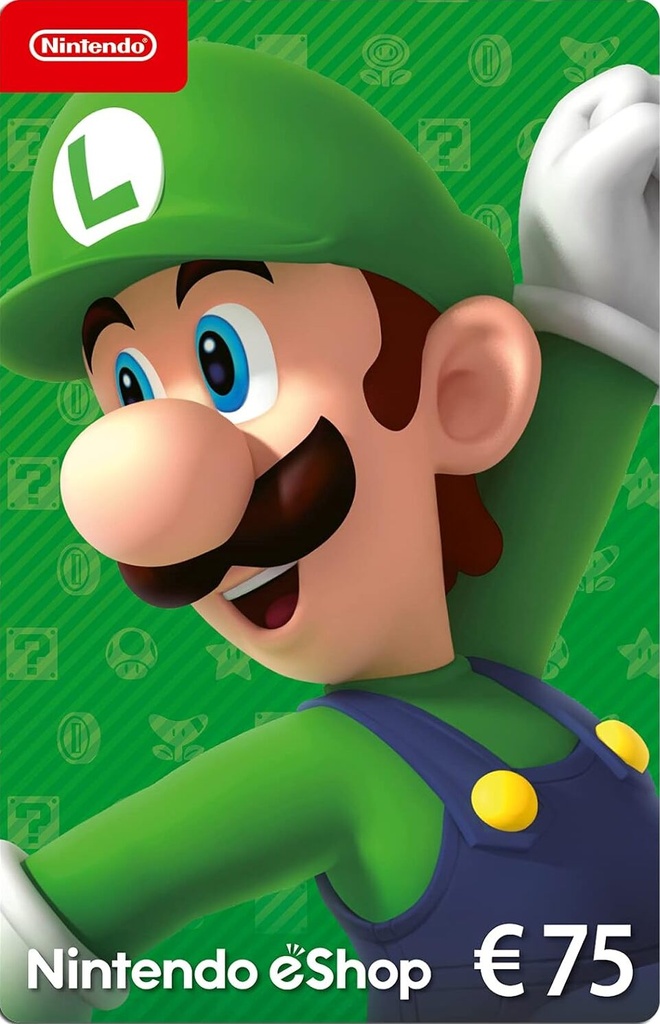 Nintendo eShop Card EUR 75 (EU)