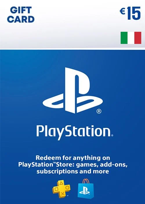 PlayStation Store Gift Card 15 EUR (ITALIA)