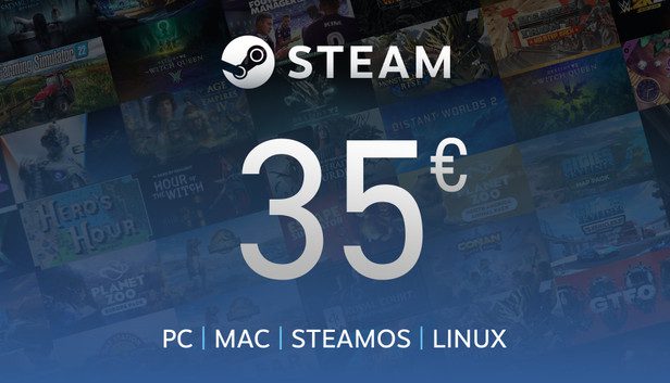 Steam Gift Card 35 EUR (EU)